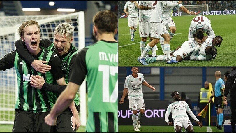 Salernitana, doppio vantaggio sprecato: Thorstvedt-bis salva il Sassuolo