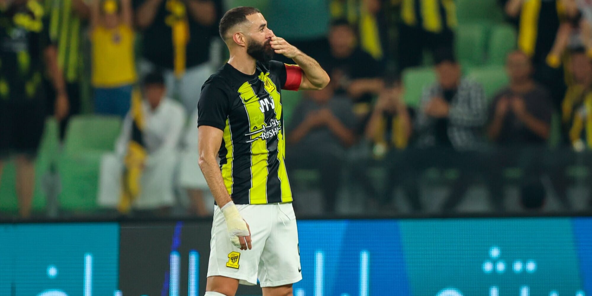 Saudi League: tripletta show di Benzema, l'Al Hilal vola senza Milinkovic