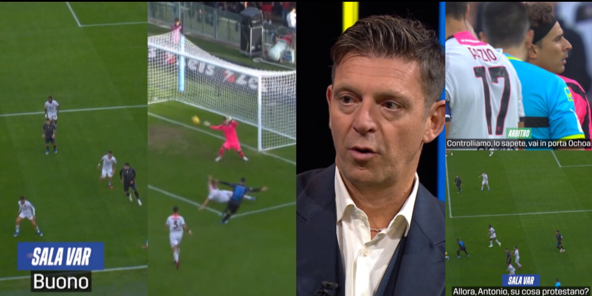 Salernitana-Napoli, dialogo arbitro-Var: "Cosa protestano?". Il parere di Rocchi