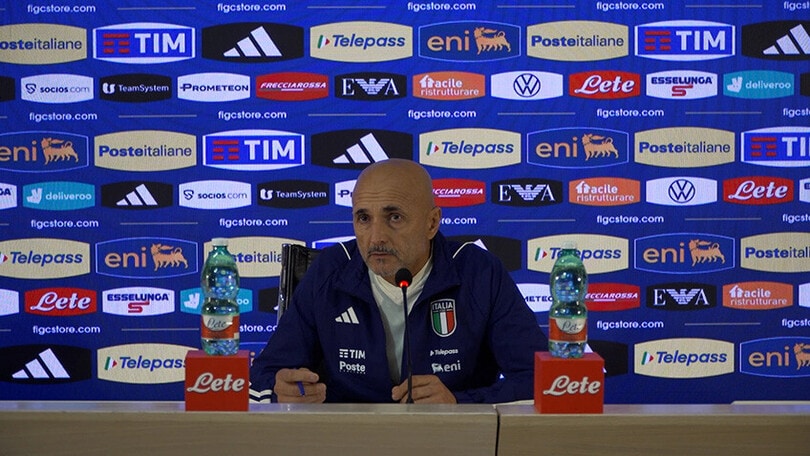 Spalletti in conferenza stampa: "Immobile fuori gli altri più in condizione"