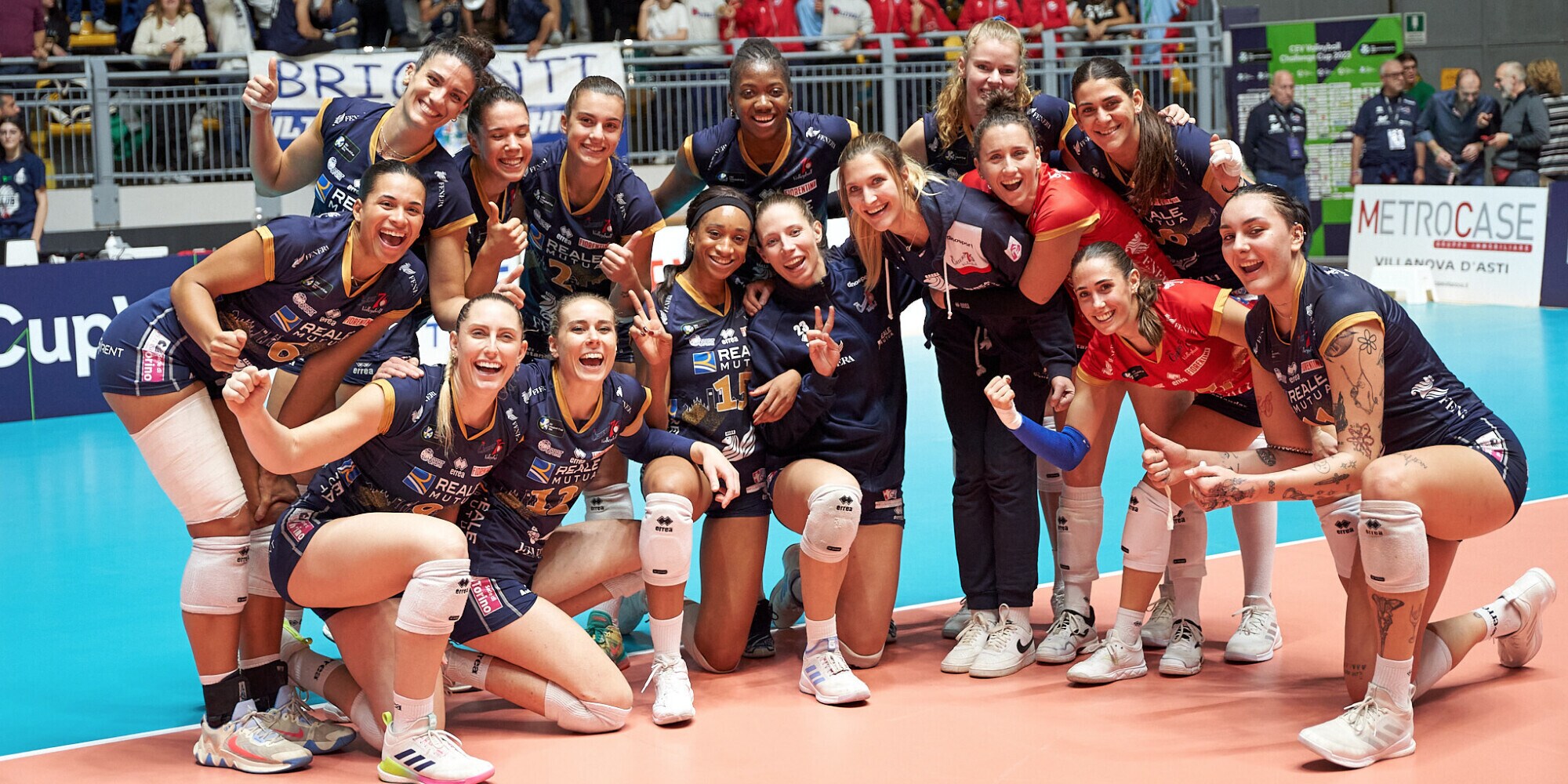 La Reale Mutua Fenera Chieri ’76 accede agli ottavi di finale della CEV Volleyball Cup