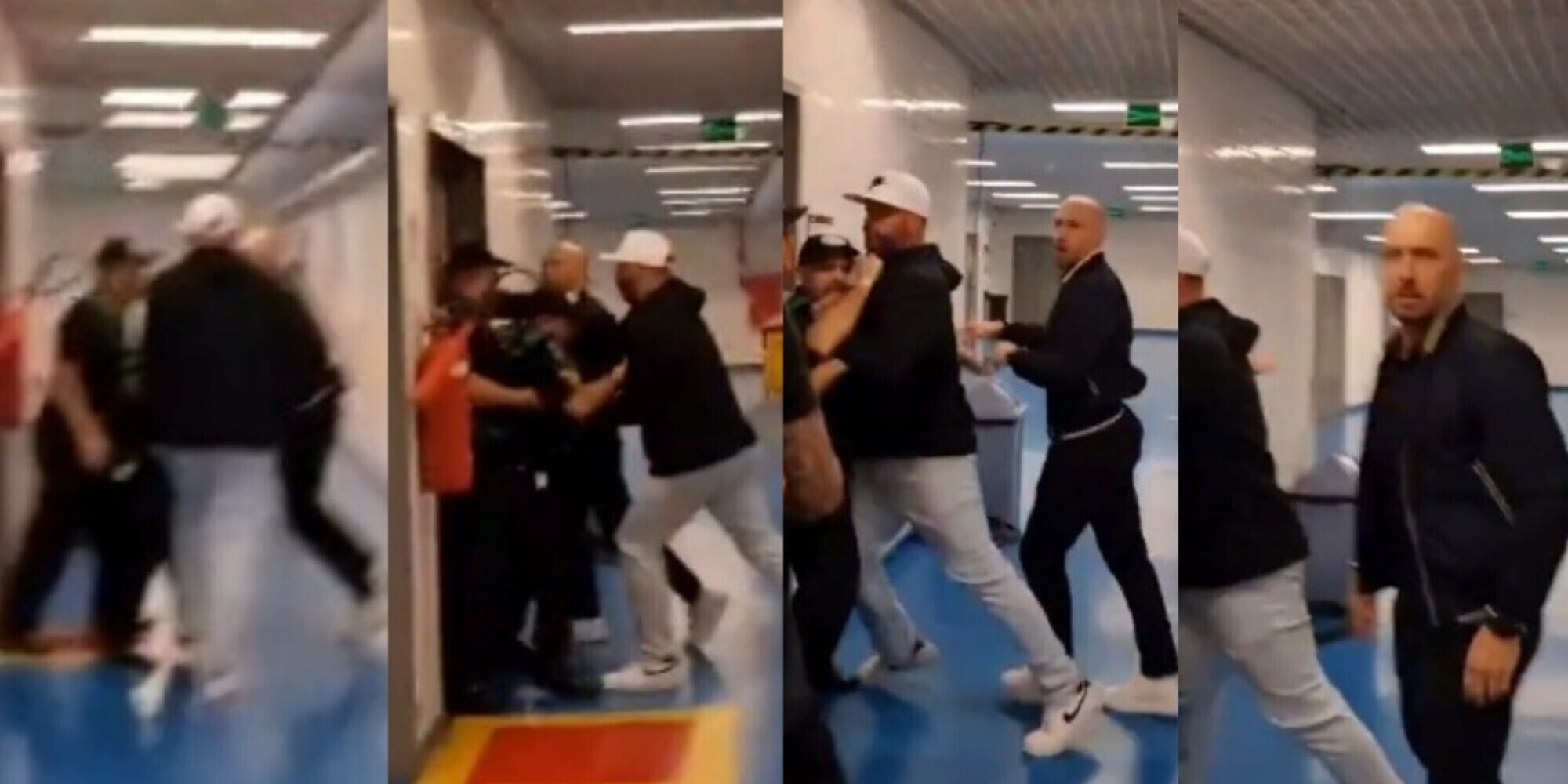 Gremio-Corinthians, tentata irruzione in sala VAR: il video è virale