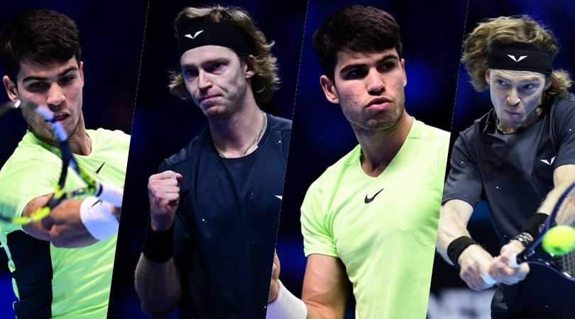 Alcaraz batte Rublev alle Nitto ATP Finals: le foto del match