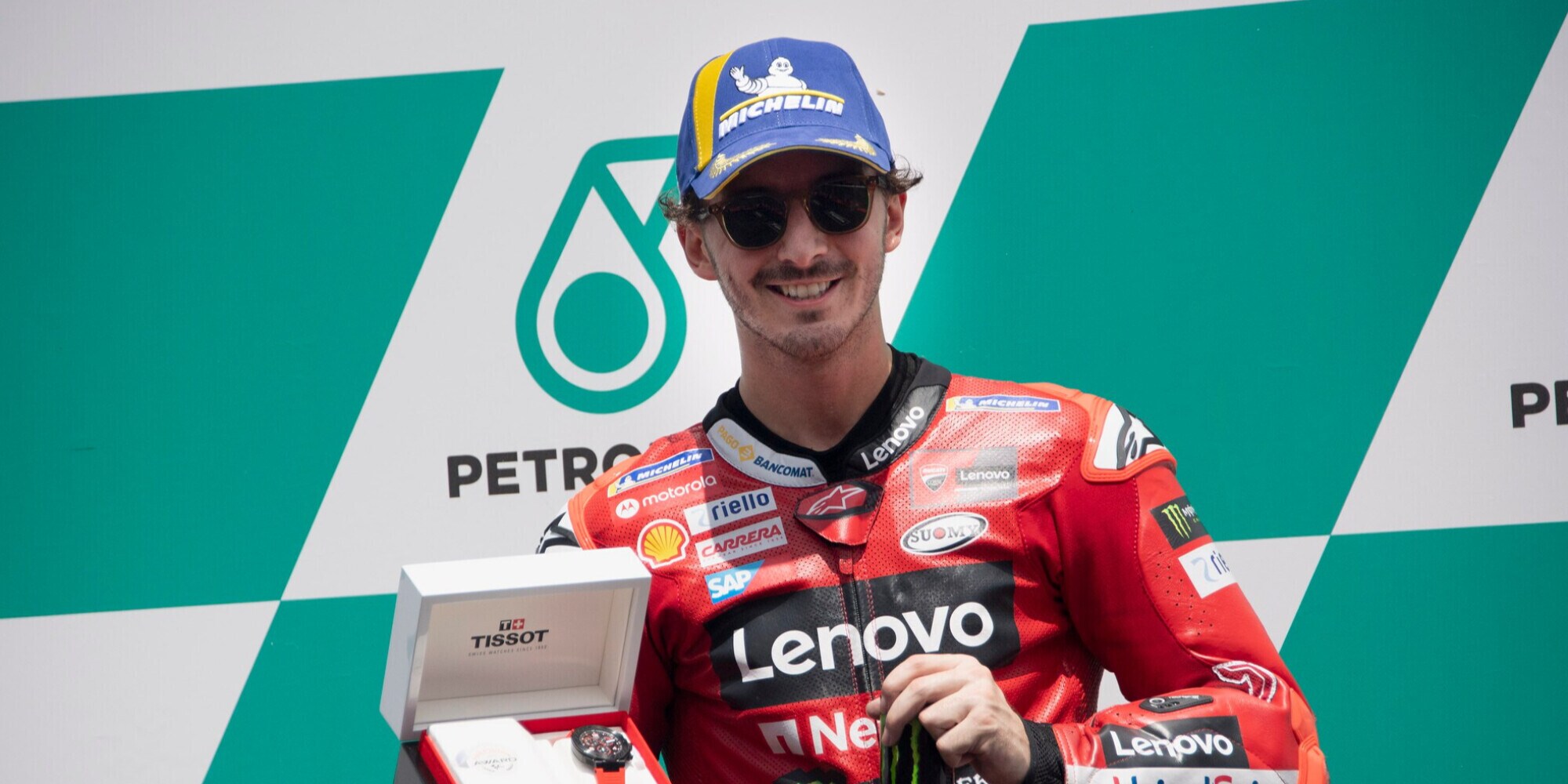 Ducati, Bagnaia non si accontenta: "Devo aumentare il gap su Martin"