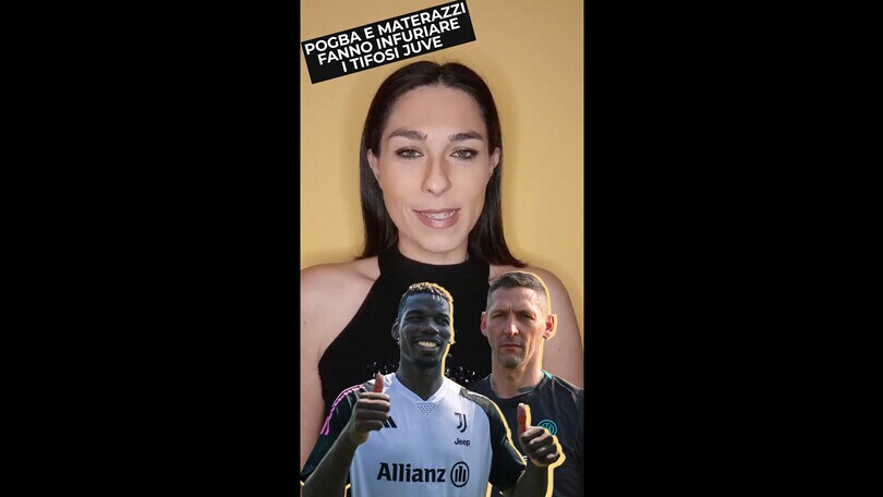 Juve, Pogba e Materazzi, la foto che fa infuriare i tifosi juventini