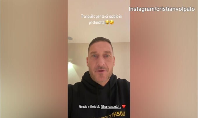20 anni per Cristian Volpato: ecco gli auguri di Totti