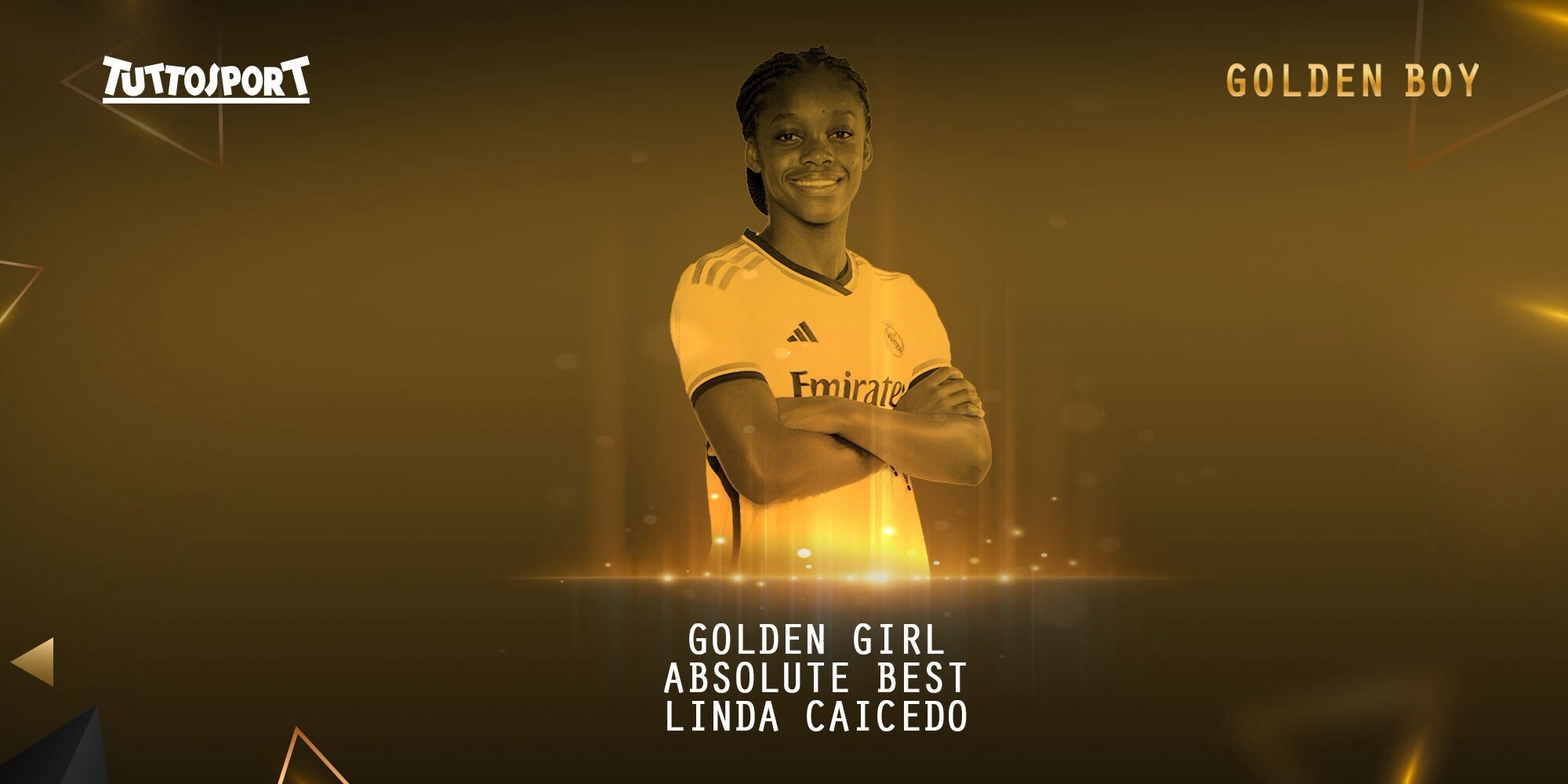 Golden Girl Absolute Best, la scalata vincente di Linda Caicedo