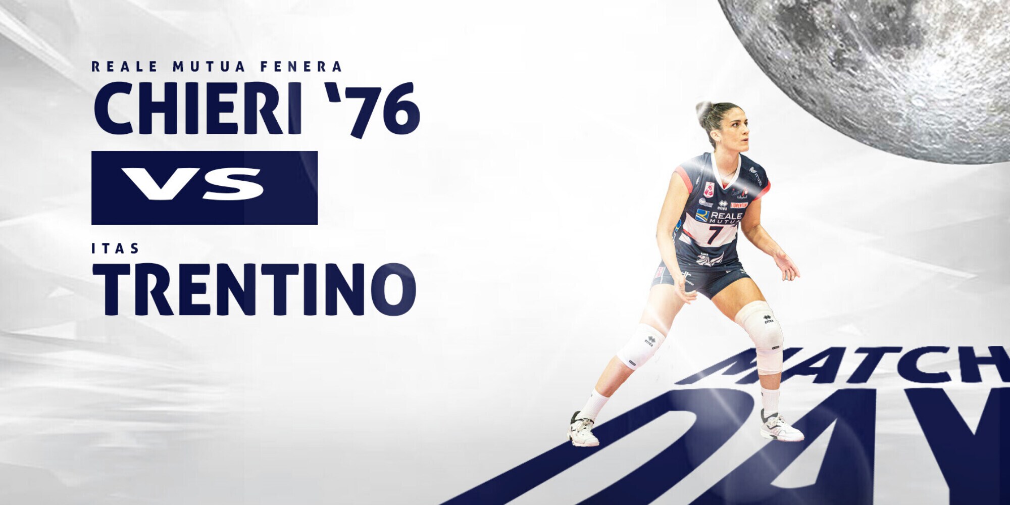 La Reale Mutua Fenera Chieri ’76 torna al PalaFenera per il match con l’Itas Trentino