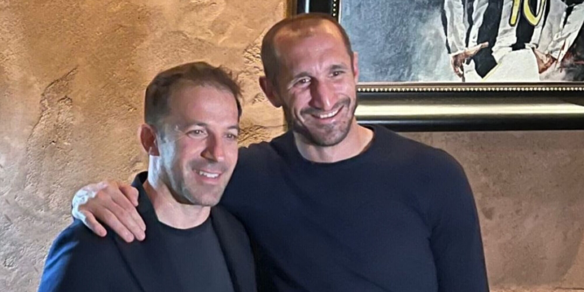 Del Piero e Chiellini, leggende Juve a Los Angeles: "Foto iconica"