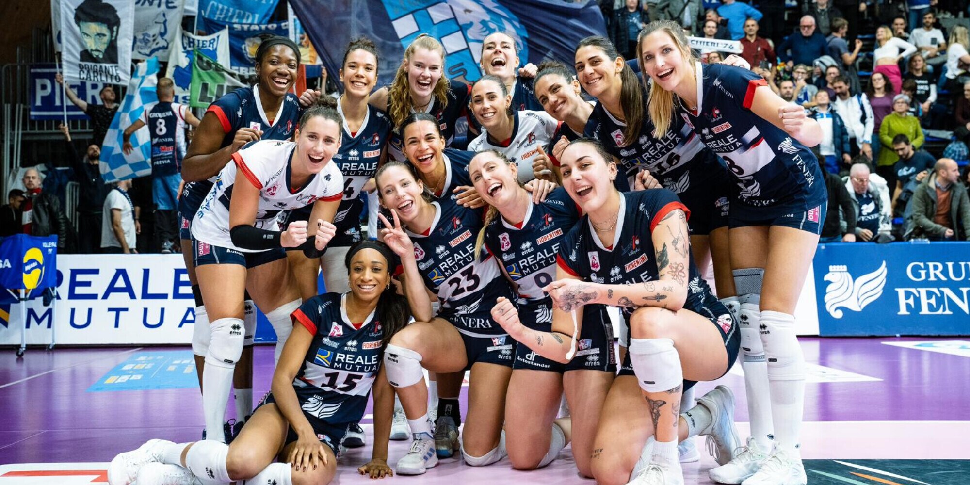 Chieri centra la quarta vittoria di fila superando Trentino