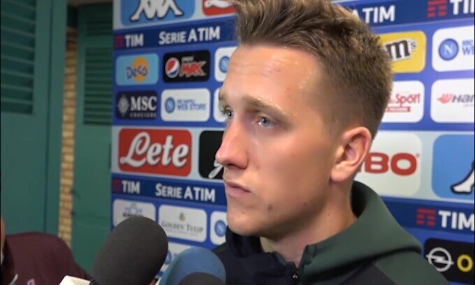 Polonia, stop per Zielinski: il calciatore torna a Napoli