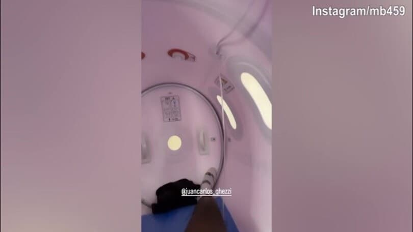 Camera iperbarica per Mario Balotelli: l'attaccante recupera dall'infortunio