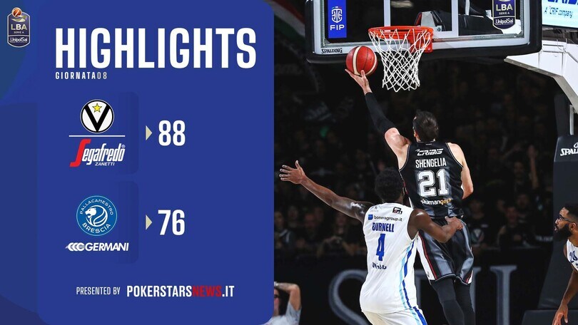 Virtus Segafredo Bologna - Germani Brescia