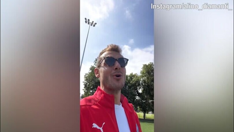 Diamanti, la giornata è iniziata così: "Ho visto la Nazionale e poi..."
