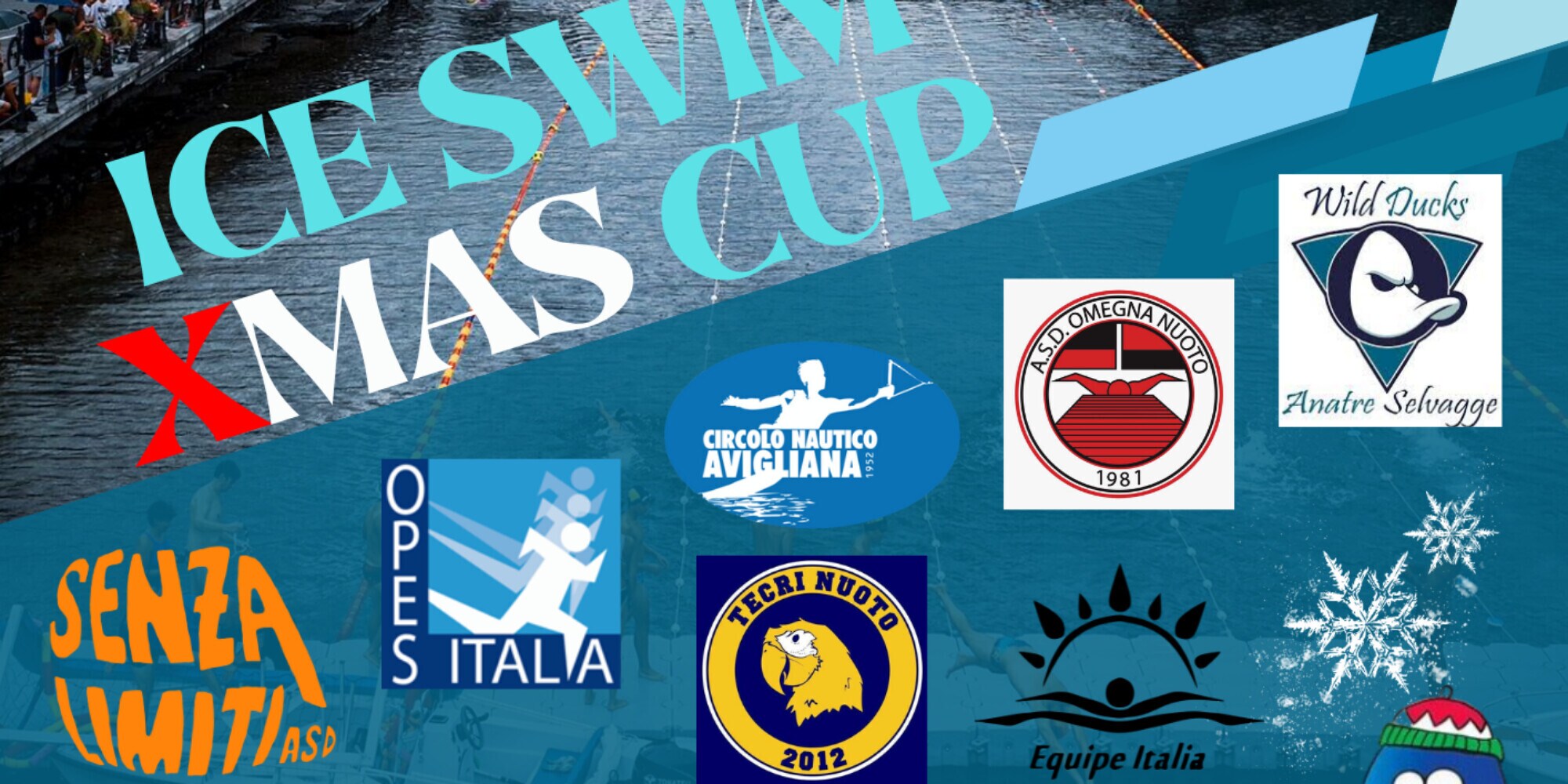 A Omegna la Ice Swim Xmas Cup