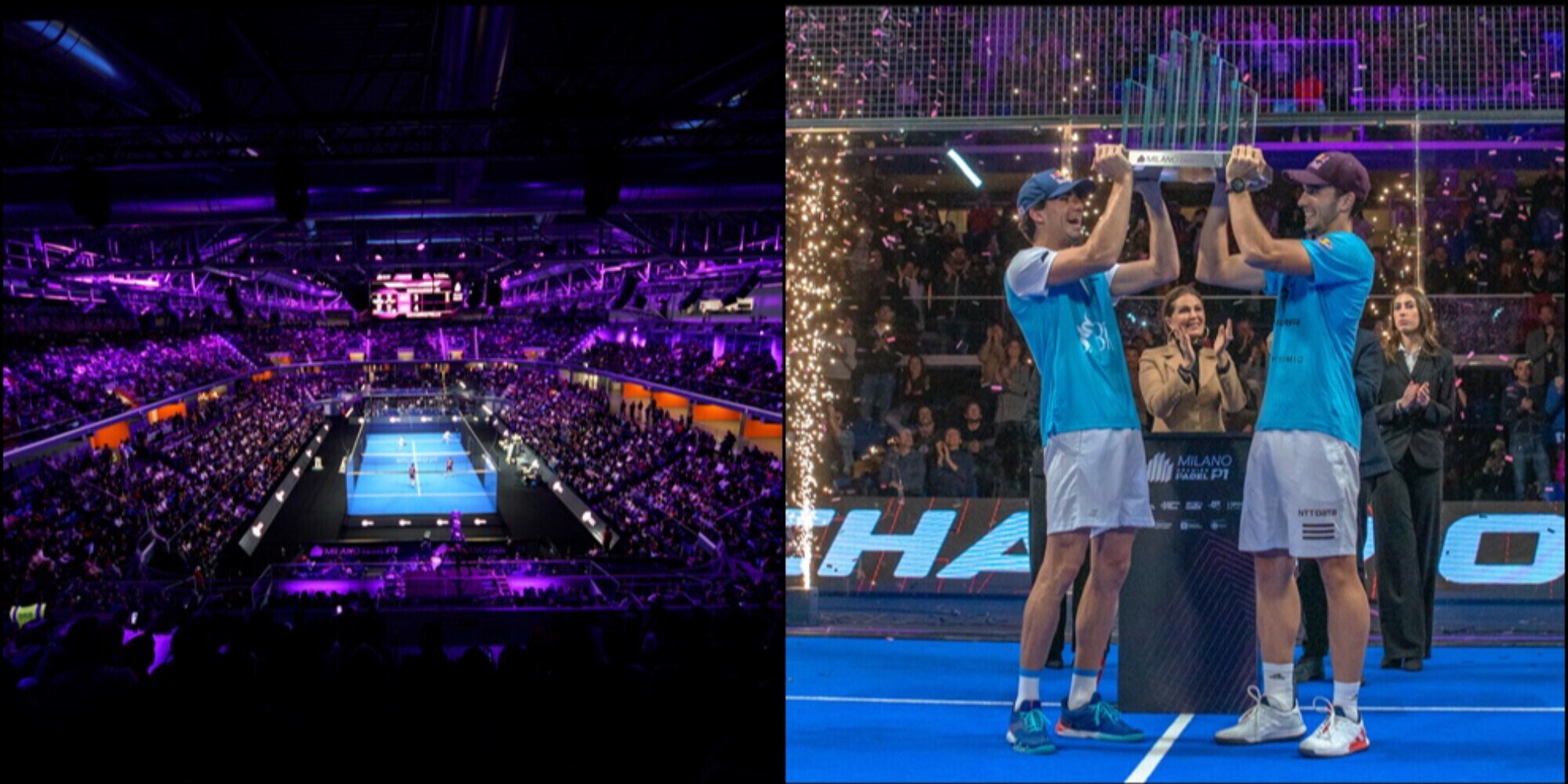 ‘Padel on fire’ all’Allianz Cloud: al via il Milano Premier Padel P1 2023