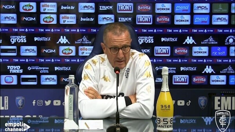 Andreazzoli: "Voglio fare passi avanti e cerchiamo conferme"