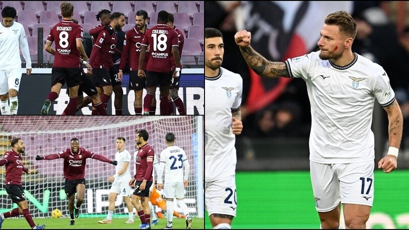 Salernitana-Lazio, festival ex Juve: apre Immobile, poi Kastanos-Candreva