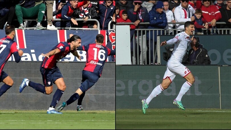 Dossena ancora in gol, Maric svetta in area: 1-1 tra Cagliari e Monza