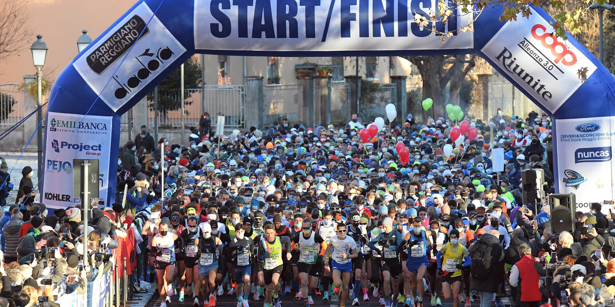 Maratona di Reggio Emilia-Città del Tricolore, dove fioccano i personal best in dicembre