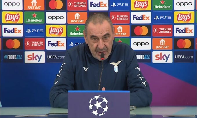 Sarri: "Mi è piaciuto l'intervento di Fabiani"