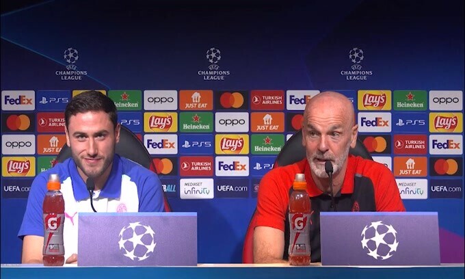 Pioli: "Jannik Sinner ci ispira per la partita contro il Dortmund"