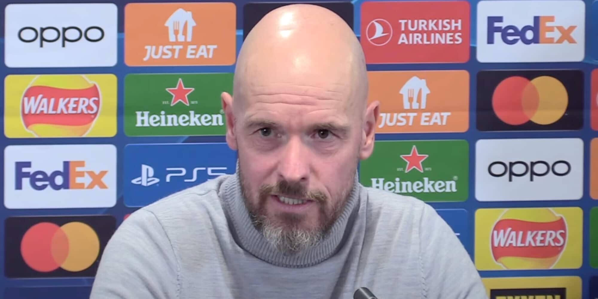 Ten Hag polemico in conferenza: "Trovate sempre qualcosa che non va!"