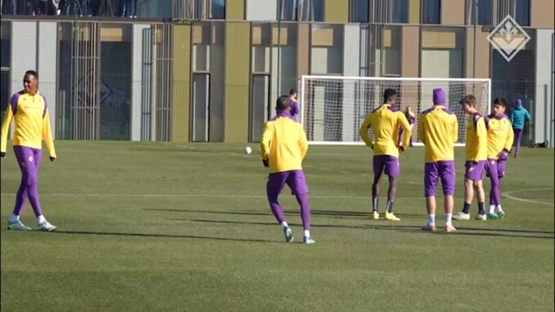 Fiorentina, allenamento al Viola Park: tutto pronto per il Genk