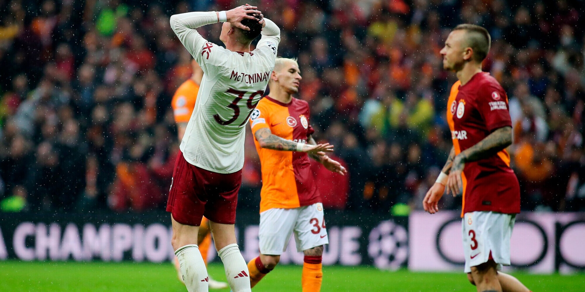 Disastro Onana, il pari con il Galatasaray inguaia lo United. Siviglia fuori!