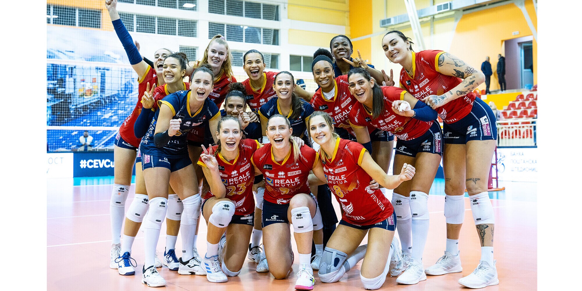 La Reale Mutua Fenera Chieri ’76 passa a Lajkovac nell’andata degli ottavi della Coppa Cev