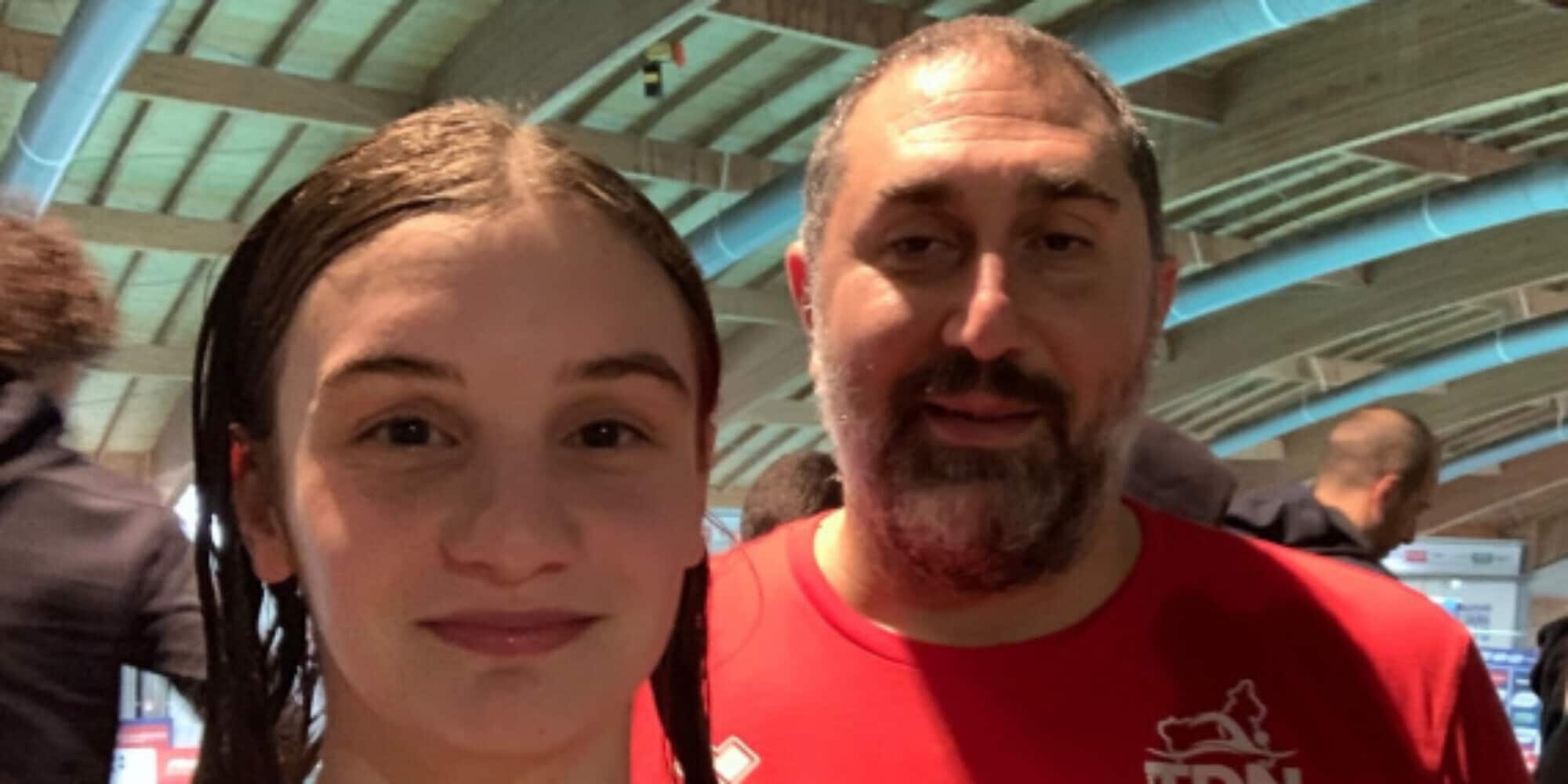 Team Dimensione Nuoto: Lucia Tassinario super agli Assoluti Open