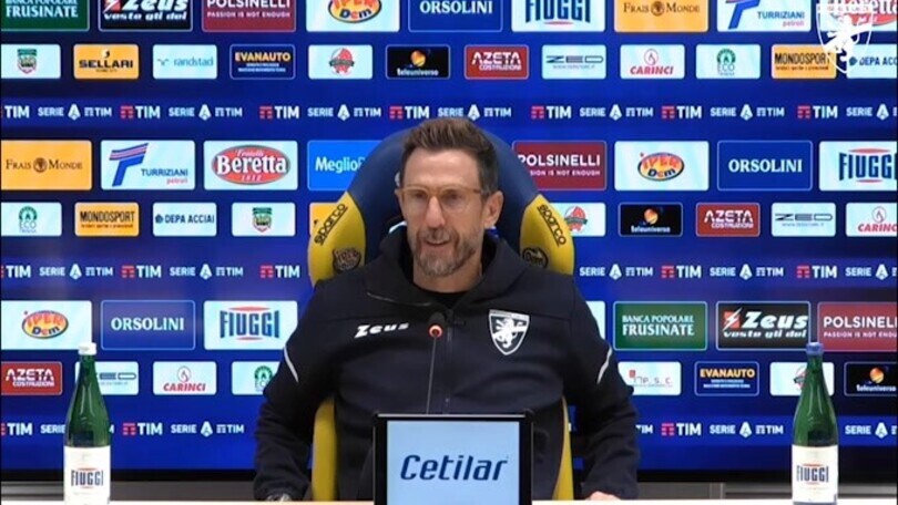 Di Francesco: "Affrontiamo il Milan con il piglio giusto"