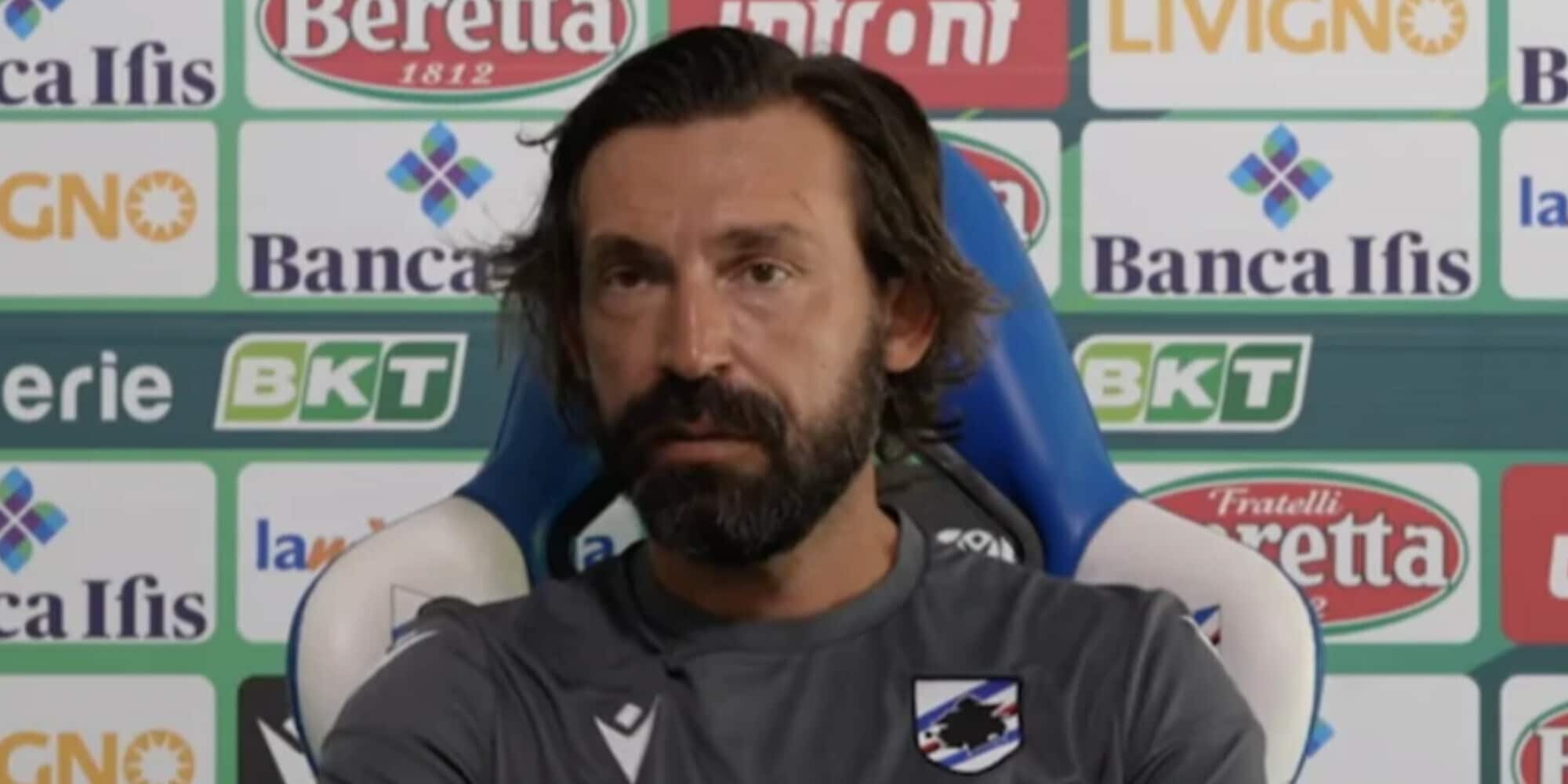 Pirlo e Brescia-Samp: "Mi sarebbe piaciuto andare in panchina. È dal 2011..."