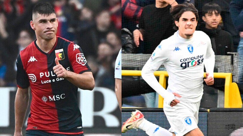 Cancellieri risponde a Malinovskyi: pari tra Genoa ed Empoli