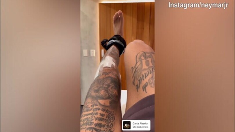 Prosegue la riabilitazione per Neymar
