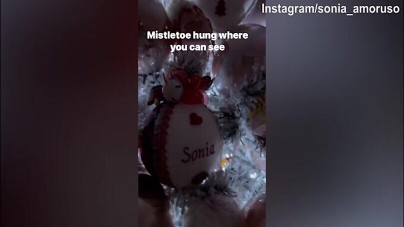Albero di Natale speciale in casa....Del Piero