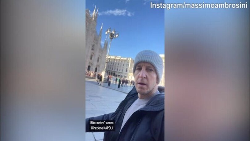 La sostenibilità di Ambrosini: bici e metrò per andare in aeroporto
