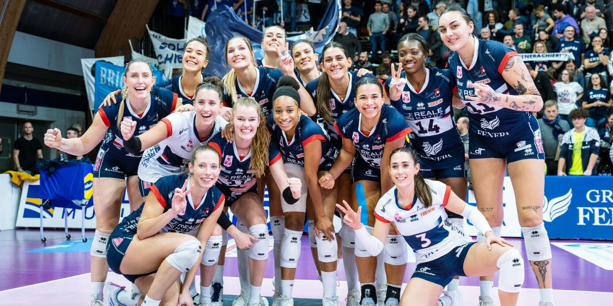 La Reale Mutua Fenera Chieri ’76 ritrova la vittoria in campionato