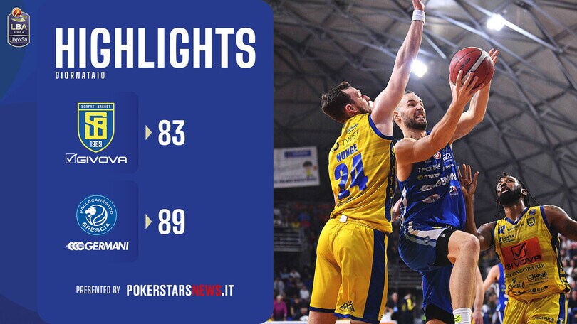Givova Scafati Basket - Germani Brescia