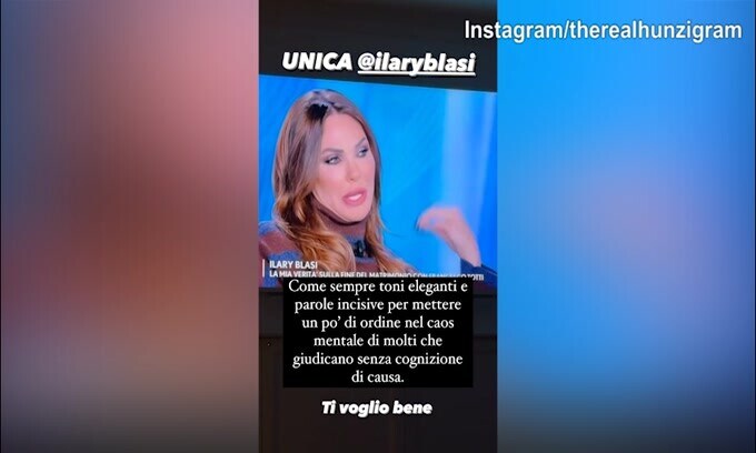 Michelle Hunziker a difesa di Ilary: "Ti voglio bene...."