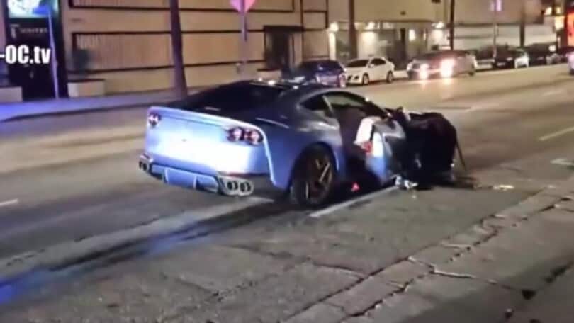 Brutto incidente per Michael B. Jordan: distrutta la Ferrari da 400mila euro