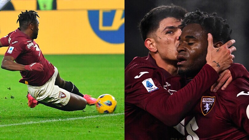 Zapata, il doppio graffio dell'ex: il Torino batte l'Atalanta