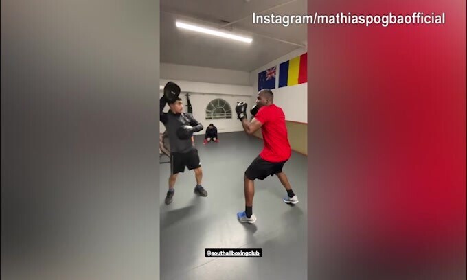 Mathias Pogba, colpi pesanti a boxe!