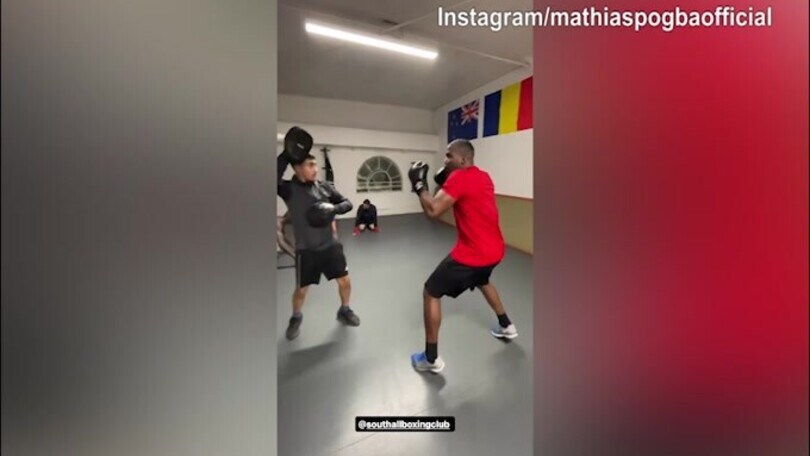 Mathias Pogba, colpi pesanti a boxe!