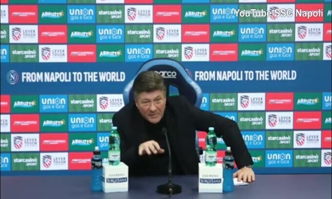 Mazzarri: "Non parlo di arbitri"