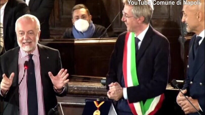 De Laurentiis sullo Scudetto: "Solo con i brogli puoi vincerlo ogni anno..."