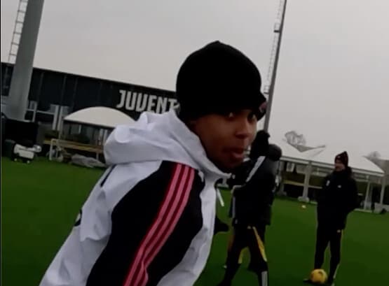Juve, le prove generali con la body cam in allenamento