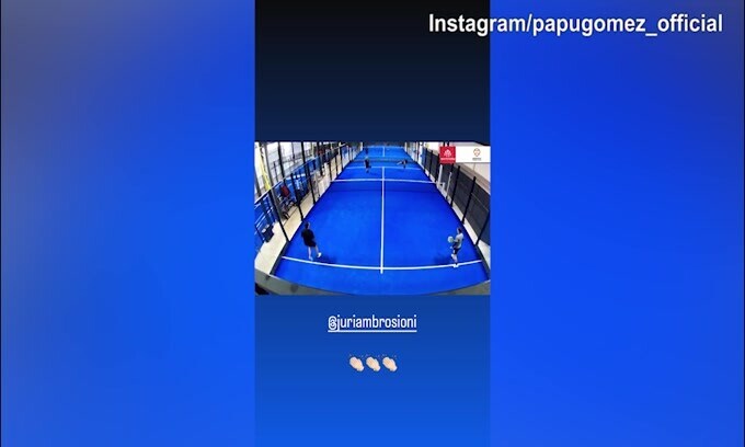 "Papu Gomez" e Denis, partitona insieme a Padel