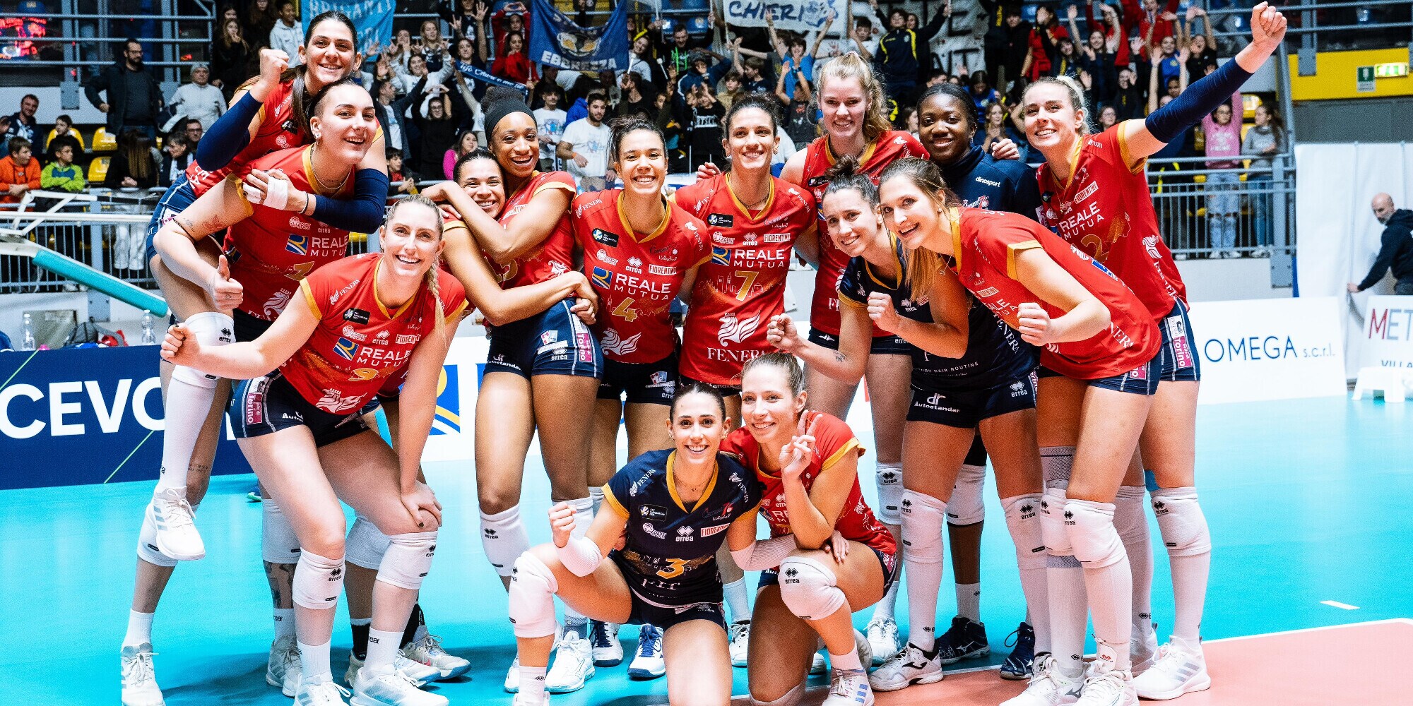 La Reale Mutua Fenera Chieri ’76 batte il Lajkovac e accede ai quarti di Coppa CEV