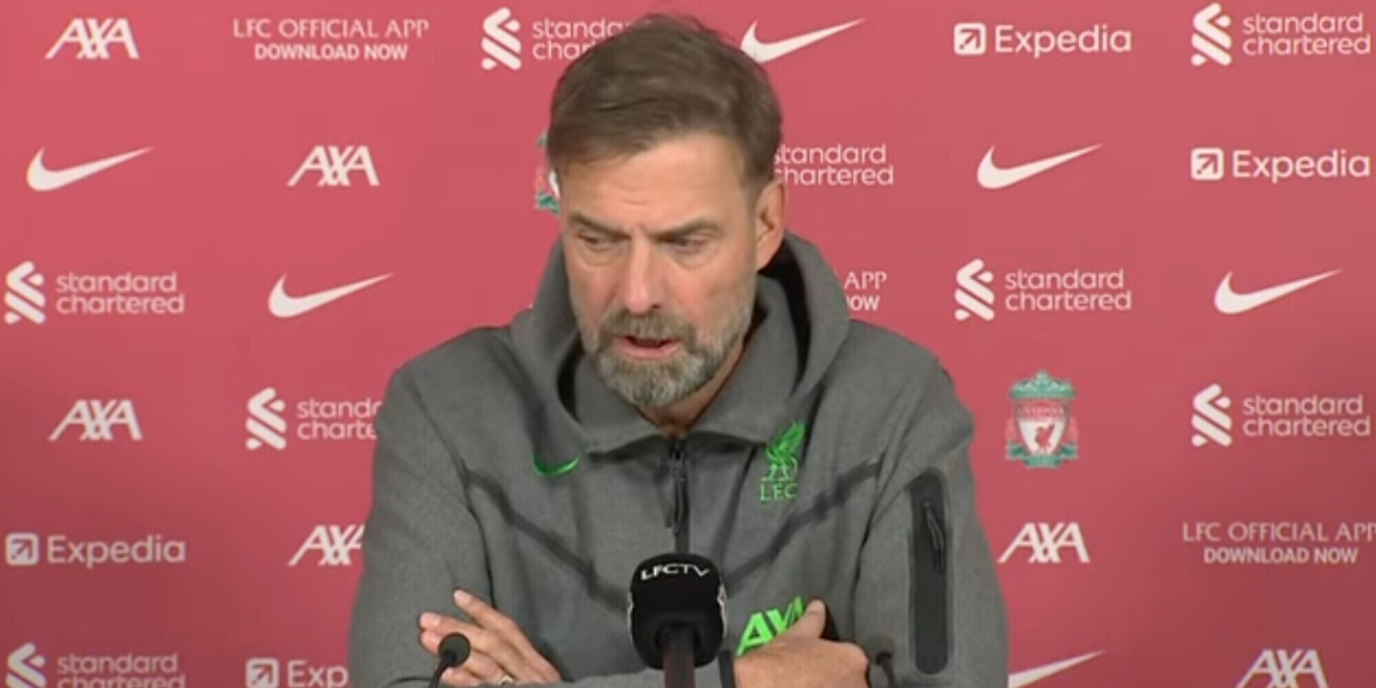 Klopp: "Un nuovo centrale? Non ce lo lasceranno sotto l'albero di Natale"